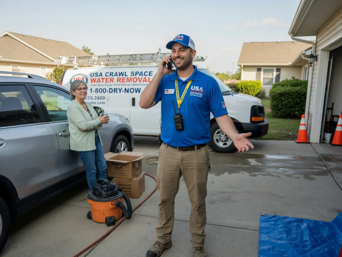 Crawl Space Water Removal Shady Side, MD FAQs